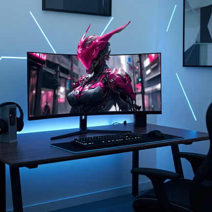 30" Curved Gaming Monitor – 200Hz, WFHD 2560x1080, 21:9 Ultrawide, FreeSync, HDMI & DisplayPort