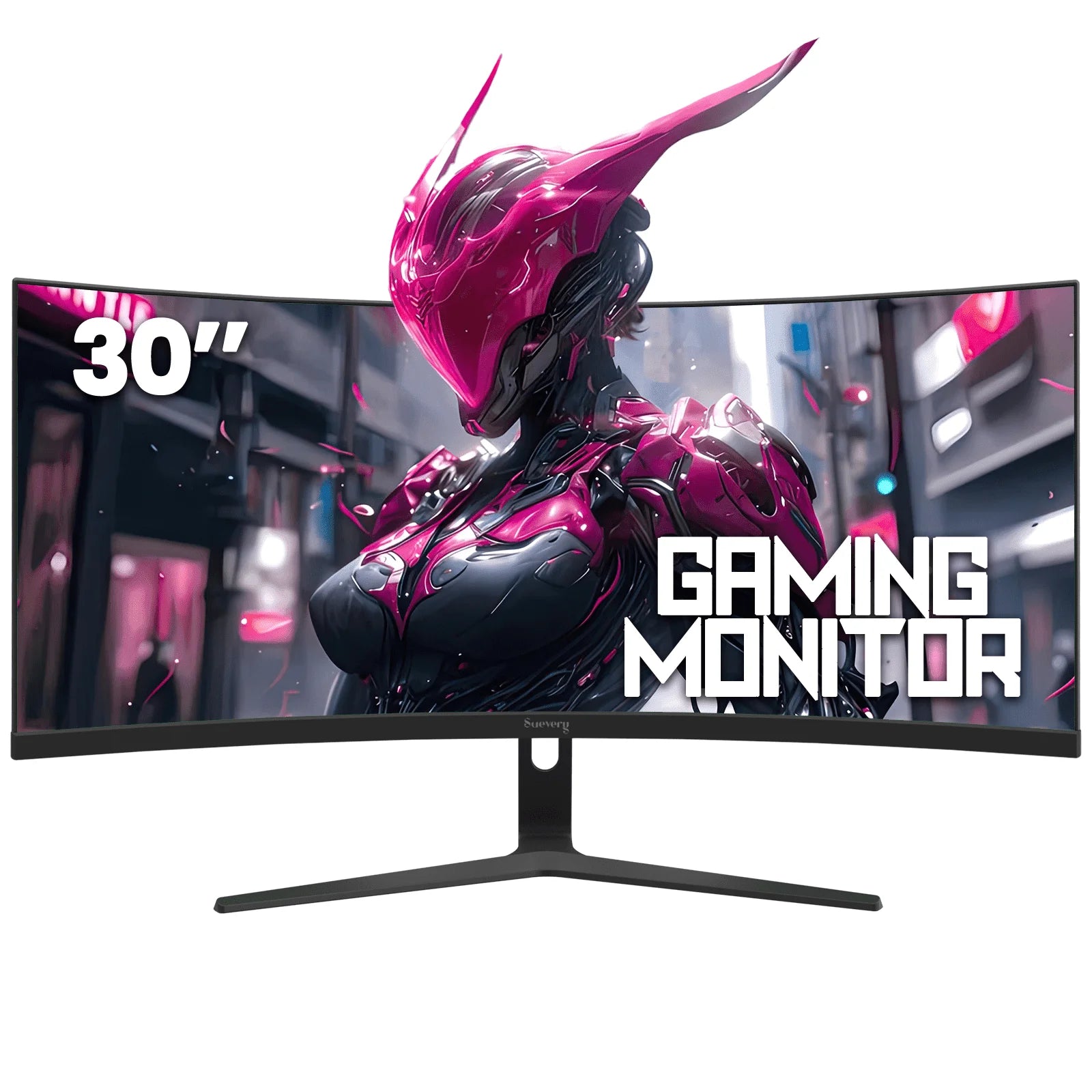 30" 200Hz Curved Gaming Monitor, WFHD 2560X1080, 1500R,21:9, Freesync, Low Blue Light, Wall-Mountable, HDMI/DP, Black